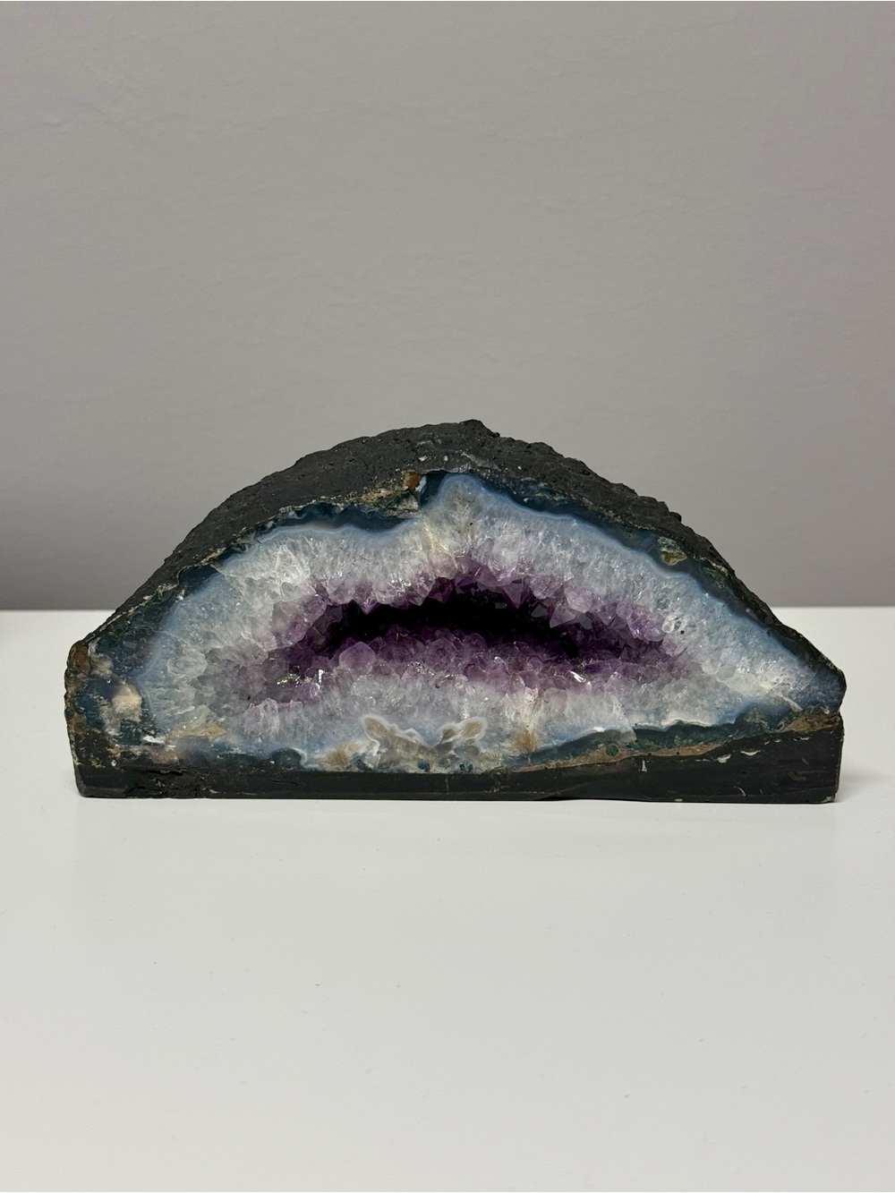 31LB Natural Amethyst Cathedral Crystal Cluster Specimen | Healing & Display